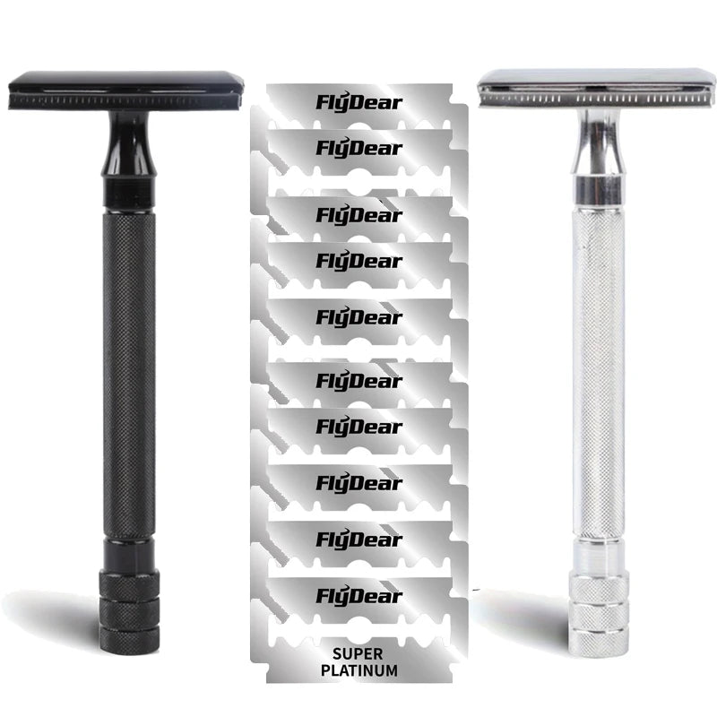 Double Edge Classic Mens Shaving Razor Mild Hair Removal Shaver