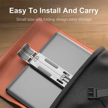 Adjustable Aluminum Alloy Laptop Holder Notebook Stand Lifting Cooling