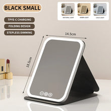 LED Dimmable Makeup Mirror 3 Colors Light Modes Adjustable Brightness