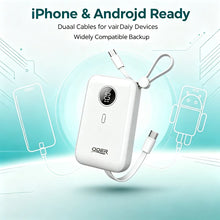 QDER PD-10F External Power Bank 10000mAh Capacity 22.5W PD Fast Charge