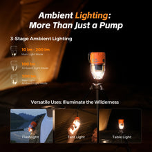 FLEXTAIL MAX PUMP 3 - Electric Air Portable Camping with Level Ambient