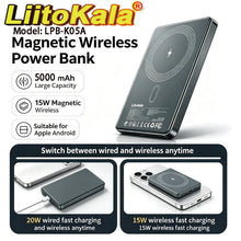Liitokala LPB-K05A Ultra-Thin Portable Wireless Magnetic Power Bank