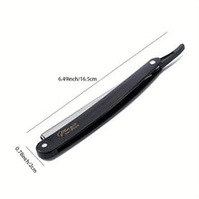 Manual Shaver for Men Barbershop Razor Stainless Steel Shank Is Easy To