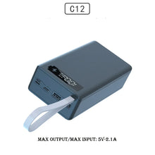 C12 18650 Battery Power Bank Case Charger Box Holder Dual USB LCD