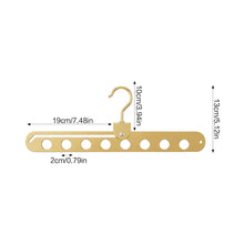 6/7/8 Holes Storage Rack for Clothes Hanger Organizer Foldable